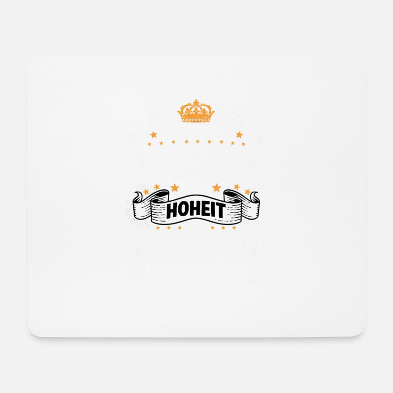 Zimmerer Spruch Handwerk Lustiges Zimmermann - Mousepad (Querformat) - Weiß