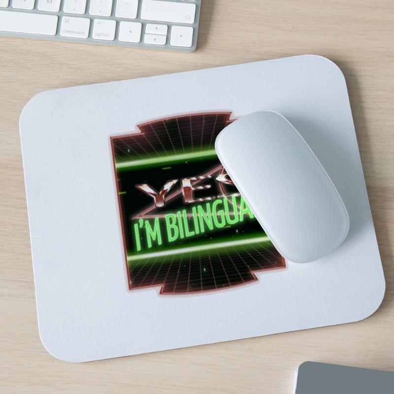 hacking coder birthday present idea funny computer Mouse Pad (horizontal)