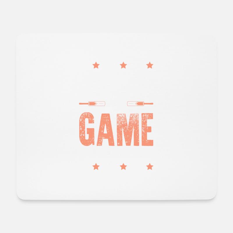 Cricket Game - Mouse Pad (horizontal) - white