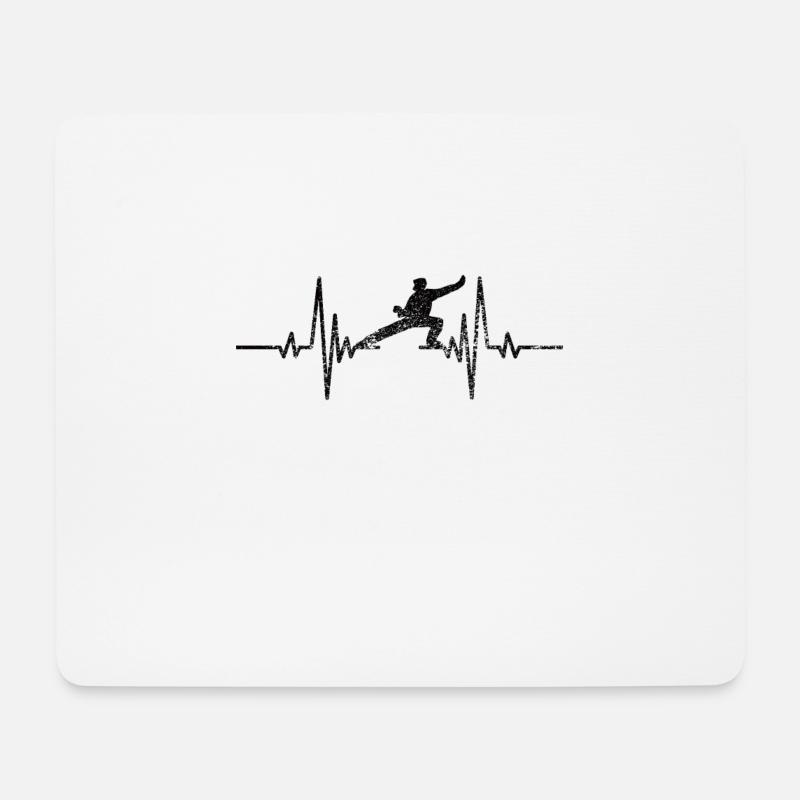 Hapkido Kampfkunst Karate Kampfsport Judo Aikido - Mousepad (Querformat) - Weiß