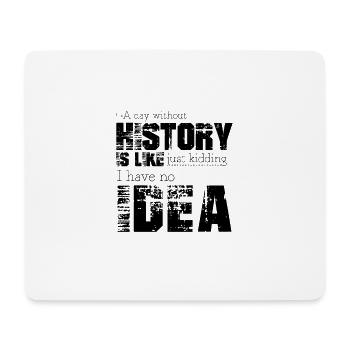 History - Mouse Pad (horizontal) - white - Front