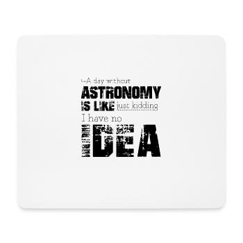 Astronomy - Mouse Pad (horizontal) - white - Front