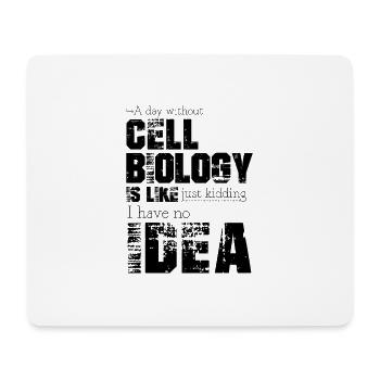 Biologie cellulaire - Tapis de souris (format paysage) - blanc - Devant