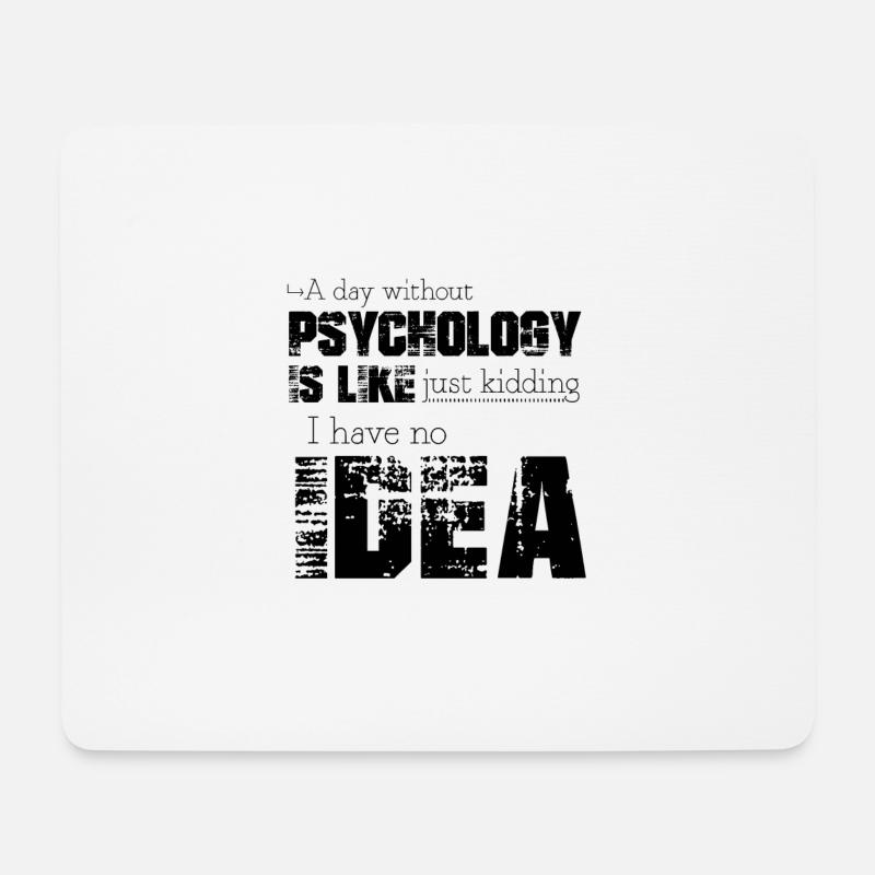 Psychology - Mouse Pad (horizontal) - white