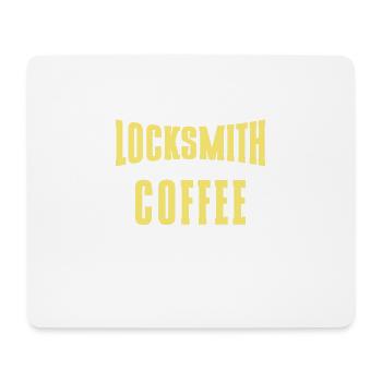 Locksmith lock picking employee locksmith shop - Mouse Pad (horizontal) - white - Front