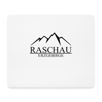 Raschau Erzgebirge Berge - Mousepad (Querformat) - Weiß - Vorne
