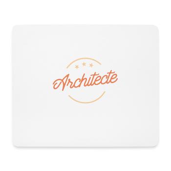 Architecte L'Homme Le Mythe La Légende - Mousepad (Querformat) - Weiß - Vorne