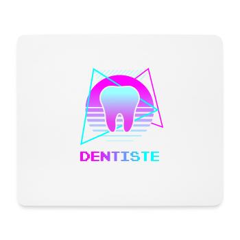 Retro Dentiste Dentisterie - Tapis de souris (format paysage) - blanc - Devant