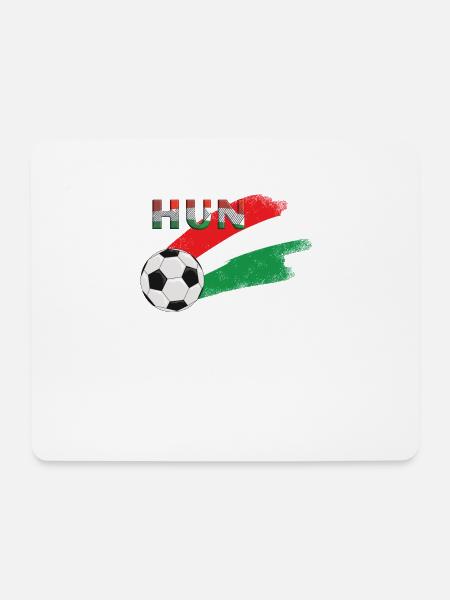 Fahne Ungarn - Mousepad (Querformat) - Weiß