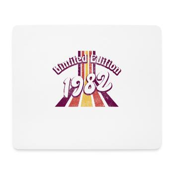 Limited Edition 1982 Vintage - Mousepad (Querformat) - Weiß - Vorne