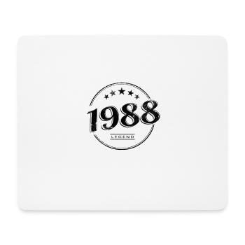 Limited Edition 1988 and as sexy as ever - Mouse Pad (horizontal) - white - Front