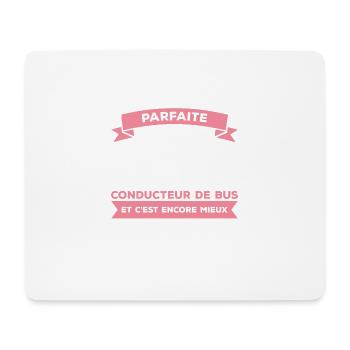 Je Ne Suis Pas Parfaite Mais Je Suis Conducteur De - Tapis de souris (format paysage) - blanc - Devant