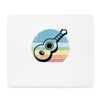 Ukulelen Vitage - Mousepad (Querformat) - Weiß - Vorne
