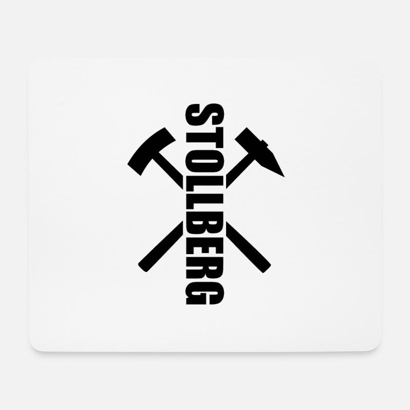 Stollberg Erzgebirge - Mousepad (Querformat) - Weiß
