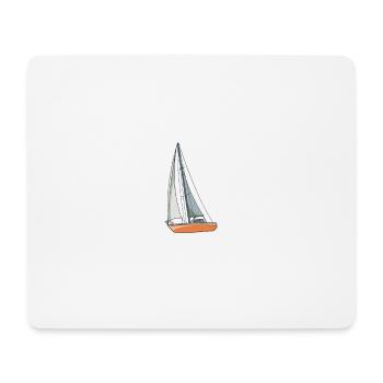 Sailboat If It Has Nothing To Do With Sailboats - Mousepad (Querformat) - Weiß - Vorne
