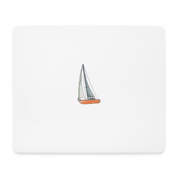 Sailboat This Is My Sailboat Shirt - Mousepad (Querformat) - Weiß - Vorne