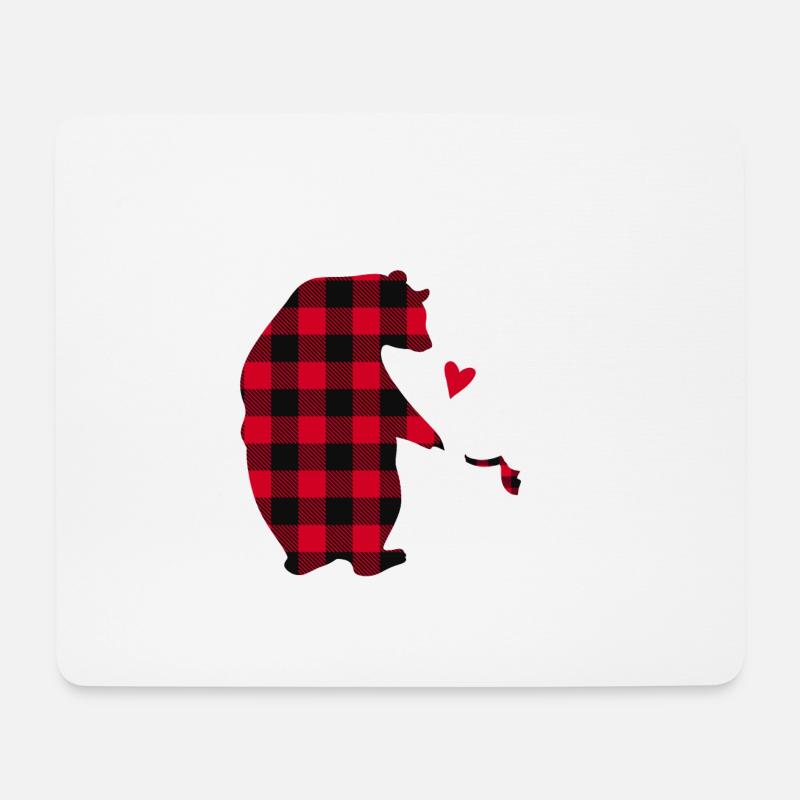 Grandpa Bear - Mousepad (Querformat) - Weiß