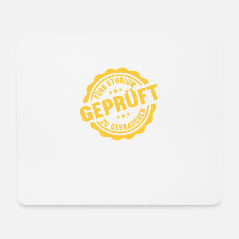 Abitur Gymnasium Damen und Herren Abi 2023 - Mousepad (Querformat) - Weiß