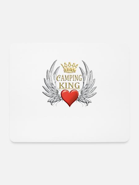 Camper Geschenkidee Camping - Mousepad (Querformat) - Weiß