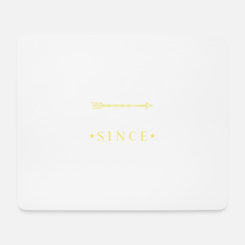 2029 awesome since - Mousepad (Querformat) - Weiß