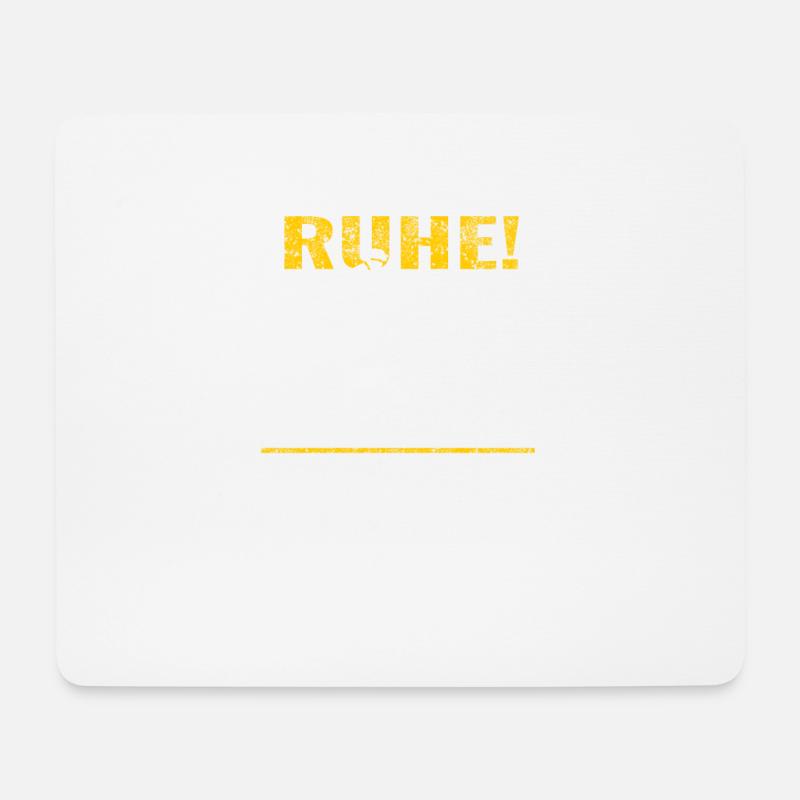 Fahrrad Zubehör Radfahrer Motiv - Mousepad (Querformat) - Weiß