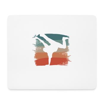 Je Peux Pas J'ai Breakdance Breakdancing - Tapis de souris (format paysage) - blanc - Devant