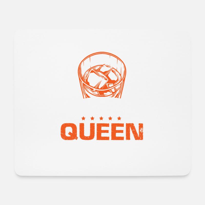 Vodka Queen - Mouse Pad (horizontal) - white