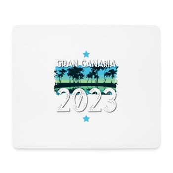 Gran Canaria 2023 - Mousepad (Querformat) - Weiß - Vorne
