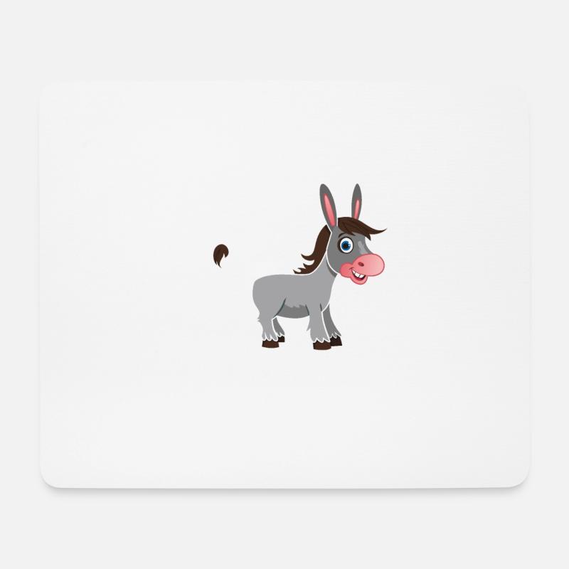 Ich Bin Nicht Stur Nur Meinungsstabil - Mousepad (Querformat) - Weiß