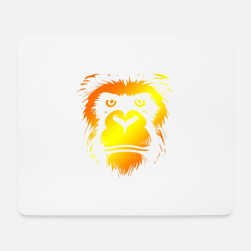 Fastnacht - Karneval - Kostüm - Spruch - Affe - Mousepad (Querformat) - Weiß