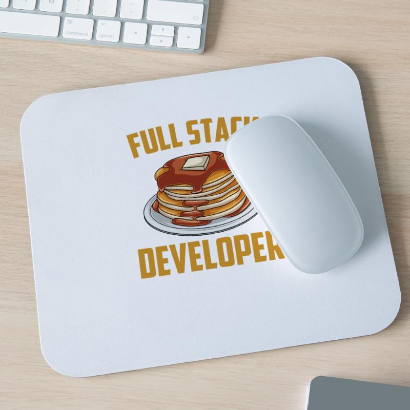 Full Stack Developer - Coder Science Programmer Mouse Pad (horizontal)