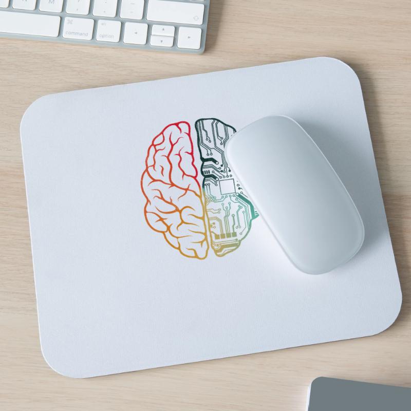 Programmierer Coding - Entwickler Programmieren Gehirn Mousepad (Querformat)