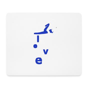 Pilates Motivates Moves Heals 2 - Mouse Pad (horizontal) - white - Front