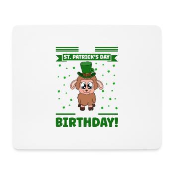 Sheep Shamrocks Saint Patrick's Day - Mouse Pad (horizontal) - white - Front