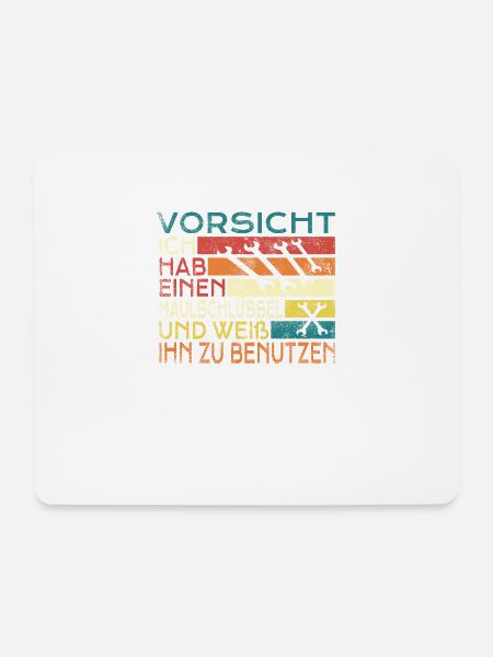 Heimwerker Geschenkidee Handwerker - Mousepad (Querformat) - Weiß