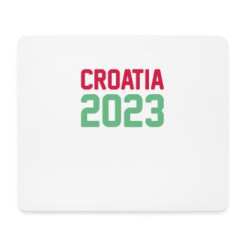 Croatia 2023 Krone - Mouse Pad (horizontal) - white - Front