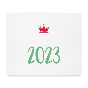 Suède 2023 - Tapis de souris (format paysage) - blanc - Devant