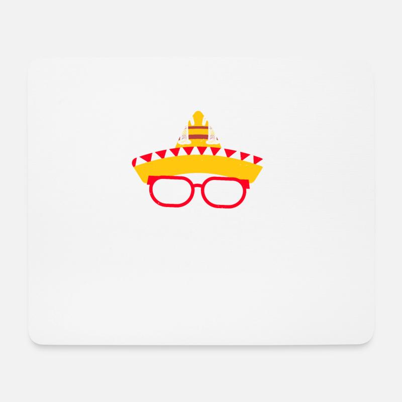 LET THE FIESTA BEGIN - Mouse Pad (horizontal) - white