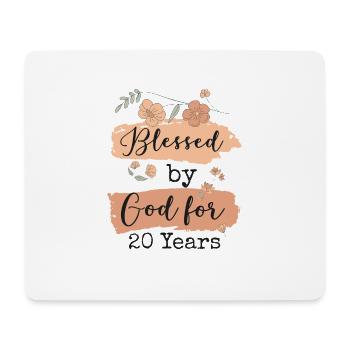 Birthday 20 Gift Quote Funny - Mouse Pad (horizontal) - white - Front