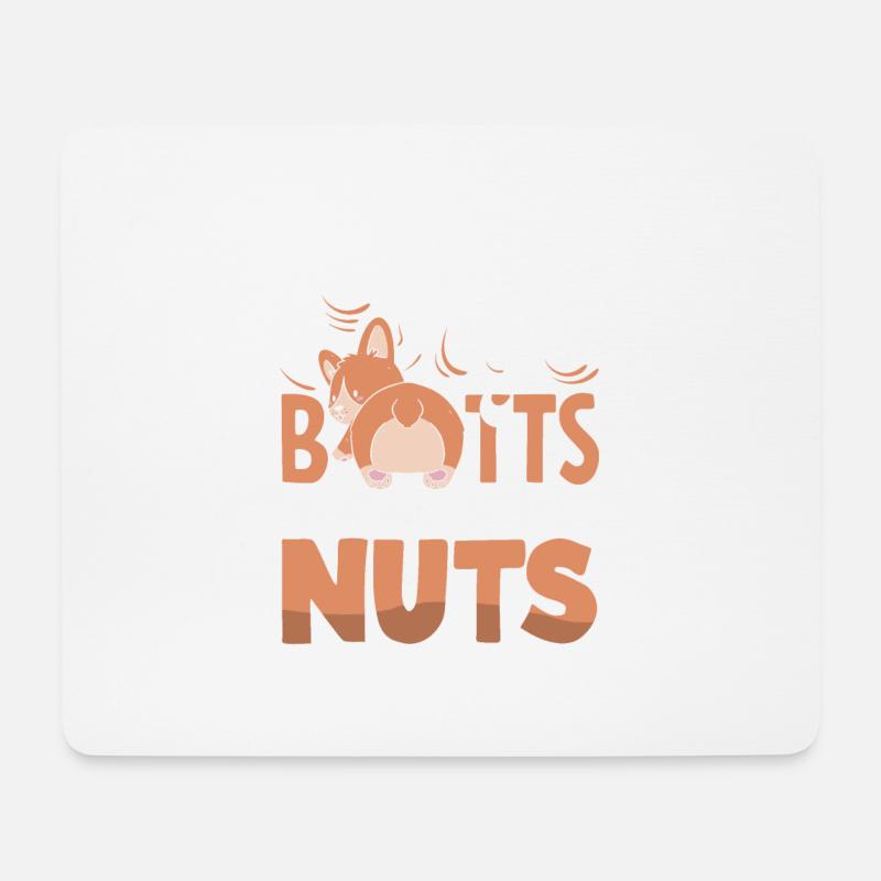 Corgi Butts Drive Me Nuts Corgi Butt Dog Lovers - Mousepad (Querformat) - Weiß
