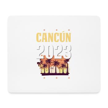 Cancun 2023 - Mousepad (Querformat) - Weiß - Vorne