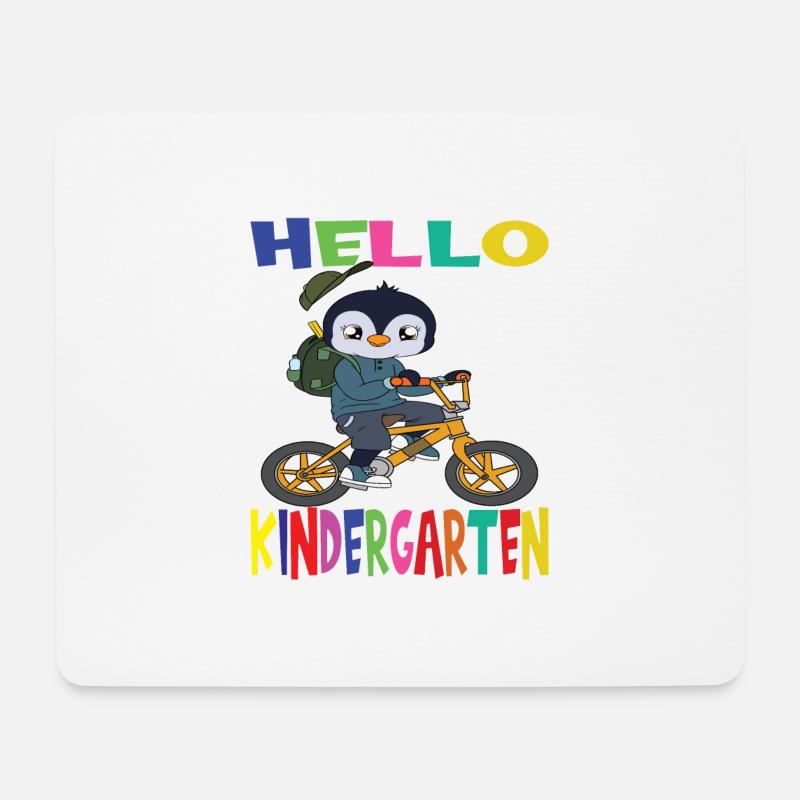 Kindergartenkind Kindergarten Geschenk - Mousepad (Querformat) - Weiß