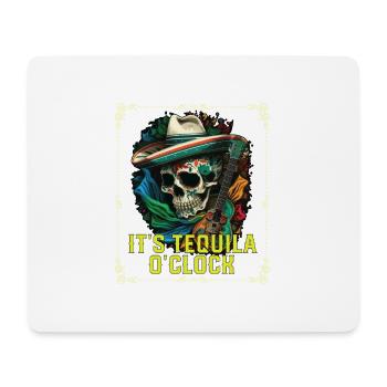 It's Tequila Oclock Alcoholic Tequila Drinker - Mousepad (Querformat) - Weiß - Vorne