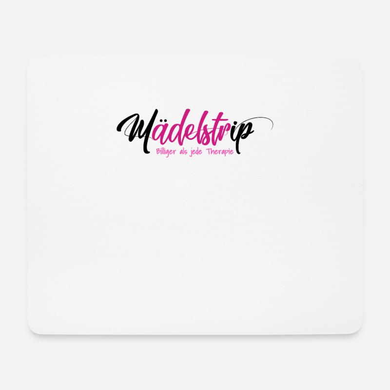 Mädelstrip 2023 Girls Trip Crew Mädelstour Mädels - Mousepad (Querformat) - Weiß