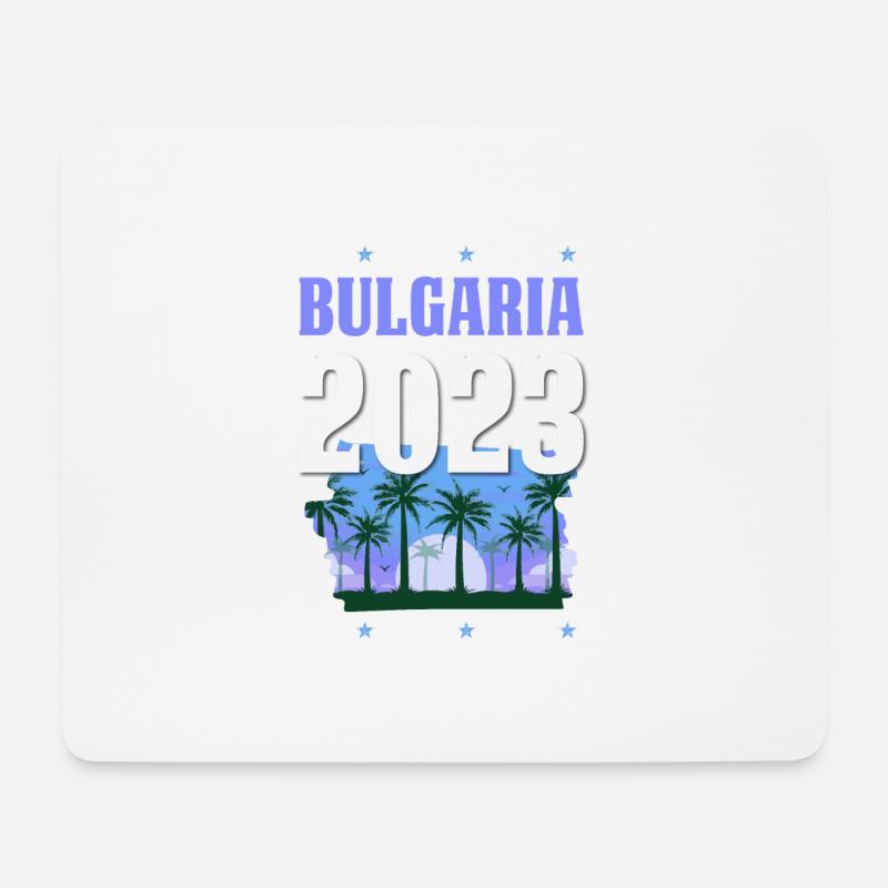 Bulgarien 2023 - Mousepad (Querformat) - Weiß
