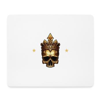Mallorca 2023 King Skull Party - Mouse Pad (horizontal) - white - Front
