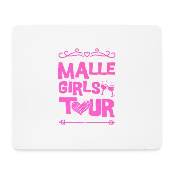 Malle Party Team - Mousepad (Querformat) - Weiß - Vorne