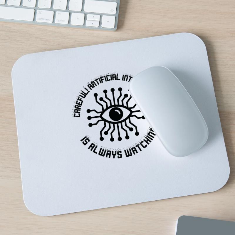 Artificial Intelligence Programming Machine Coding Mouse Pad (horizontal)