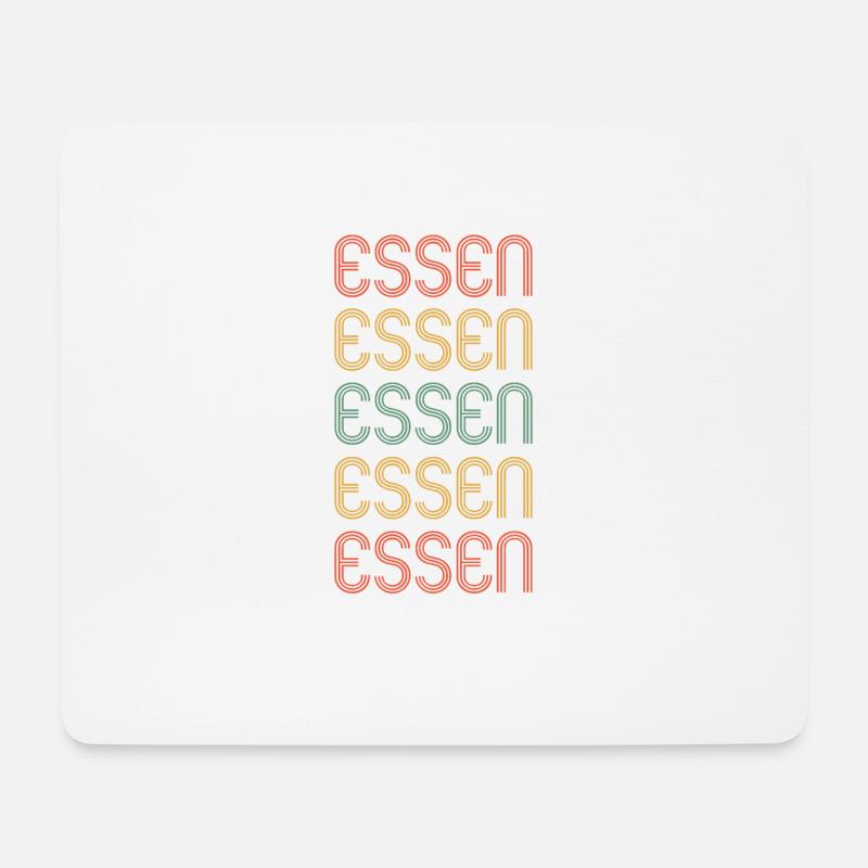 Essenerin Essener Essen - Mousepad (Querformat) - Weiß