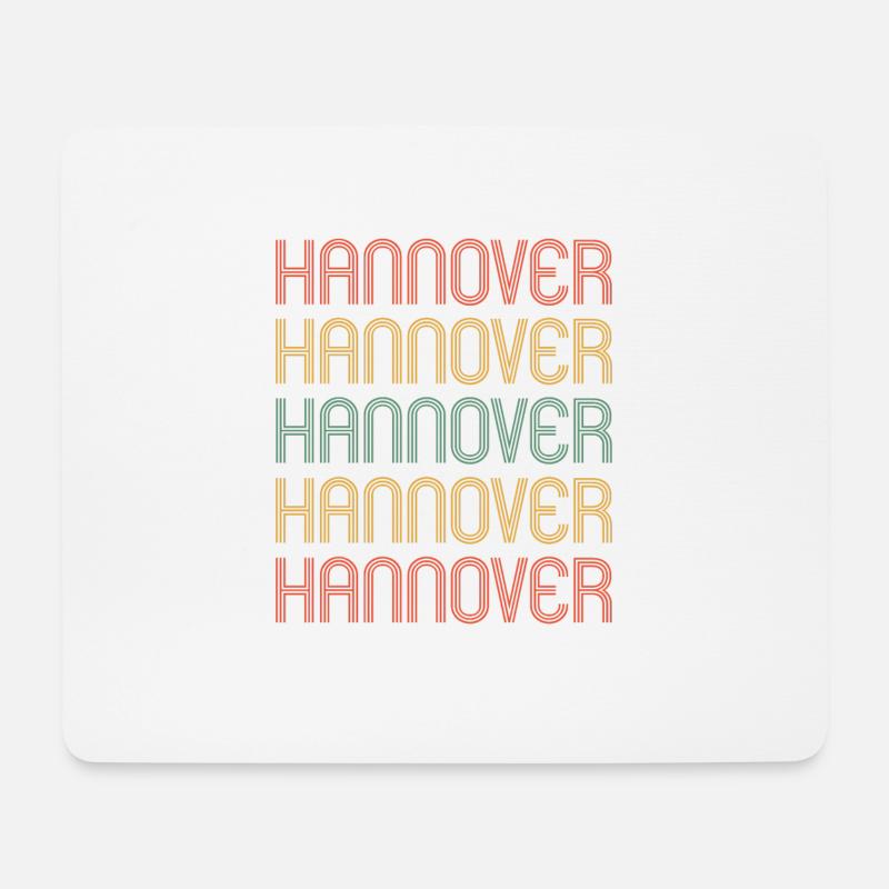 Hannoveranerin Hannoveraner Hannover - Mousepad (Querformat) - Weiß